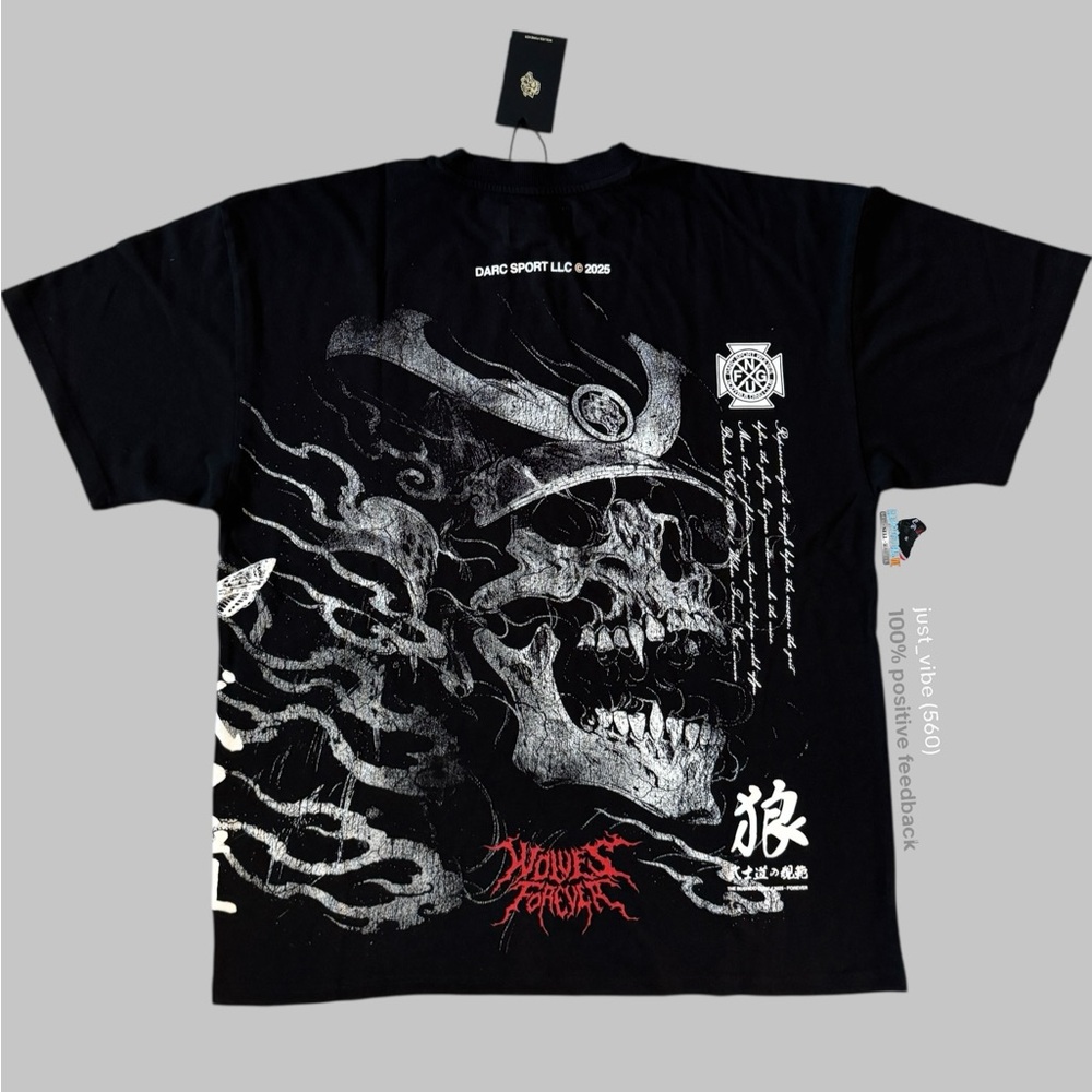 Darc Sport Darc Samurai Side By Side Premium Tee Men’s Large NWT